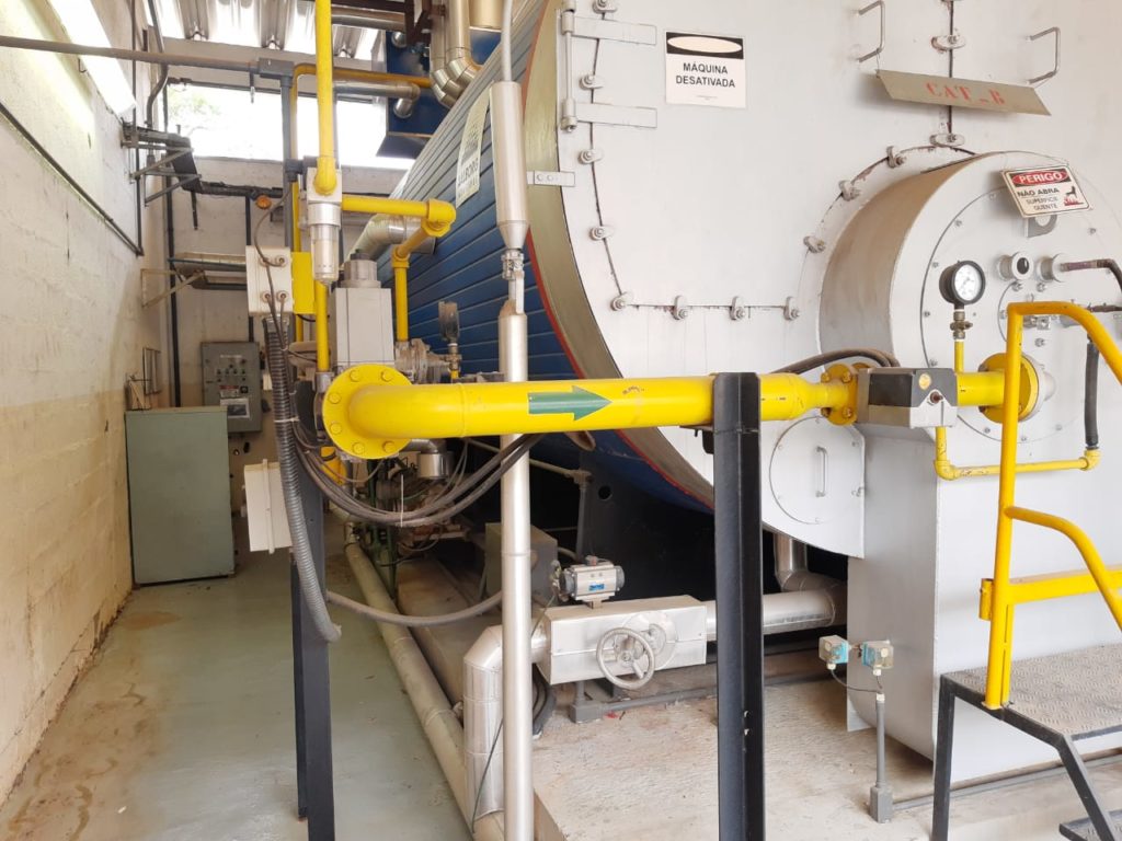 , Caldeira Usada 8 ton/h e 11,95 bar