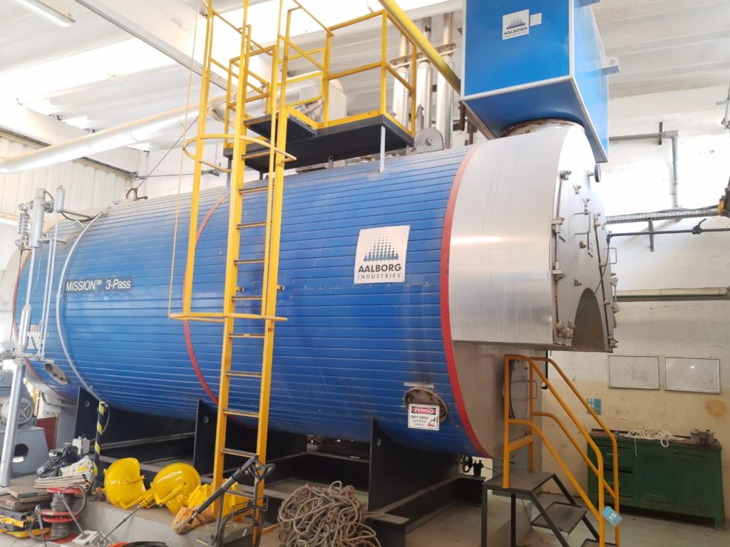 , Caldeira Usada 8 ton/h e 11,95 bar
