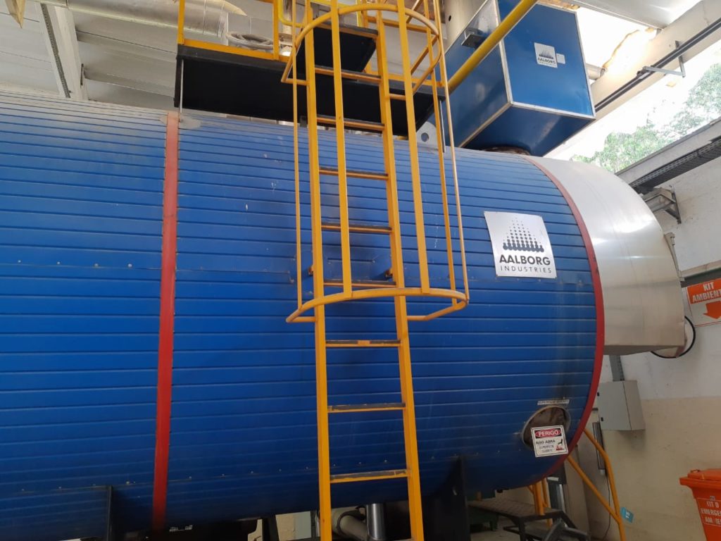 , Caldeira Usada 8 ton/h e 11,95 bar
