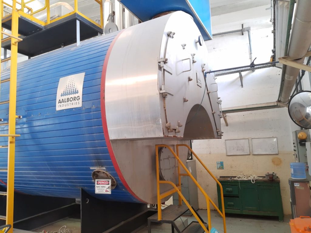 , Caldeira Usada 8 ton/h e 11,95 bar
