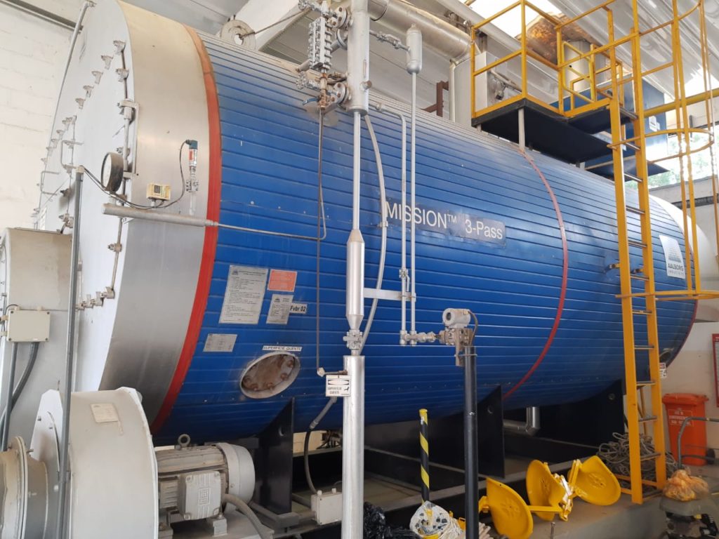 , Caldeira Usada 8 ton/h e 11,95 bar