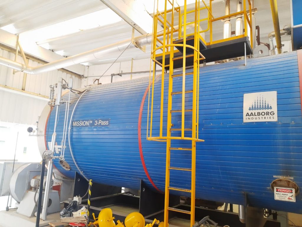 , Caldeira Usada 8 ton/h e 11,95 bar